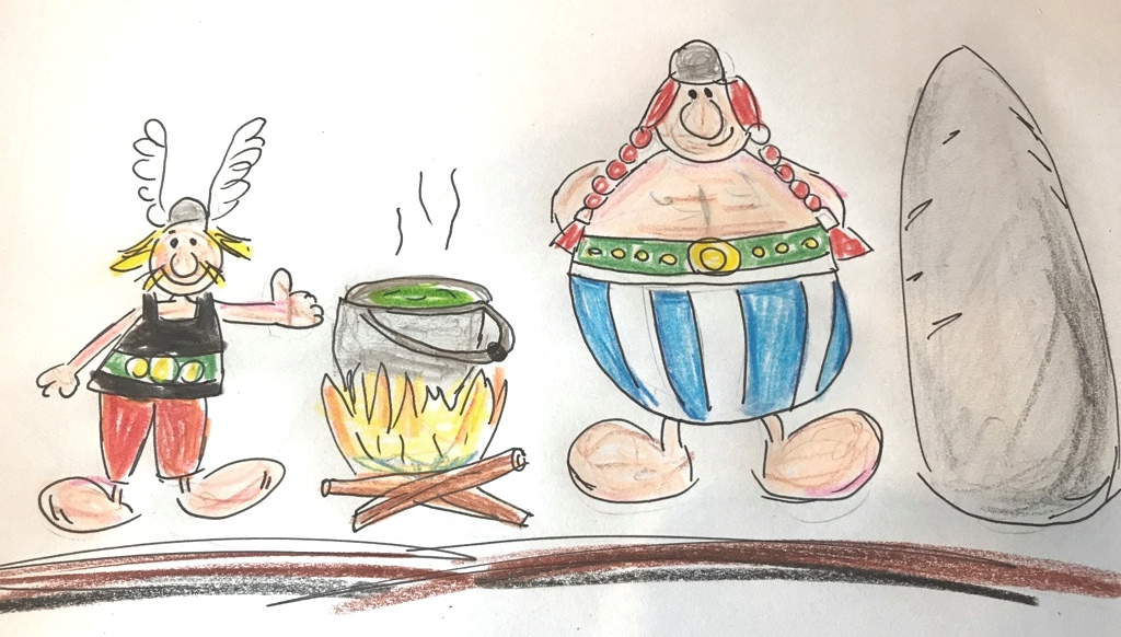 Asterix und Obelix erobern Drespe