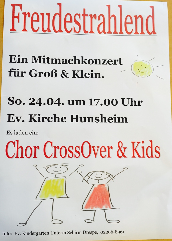 Freudestrahlend. CrossOver & Kids